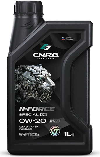 CNRG N-Force Special DE 0W-20 C5; VW 508, фасовка 1 л