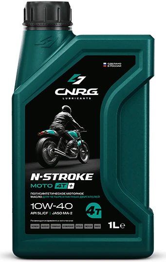 CNRG N-Stroke Moto 4T+ 10W-40, фасовка 1 л