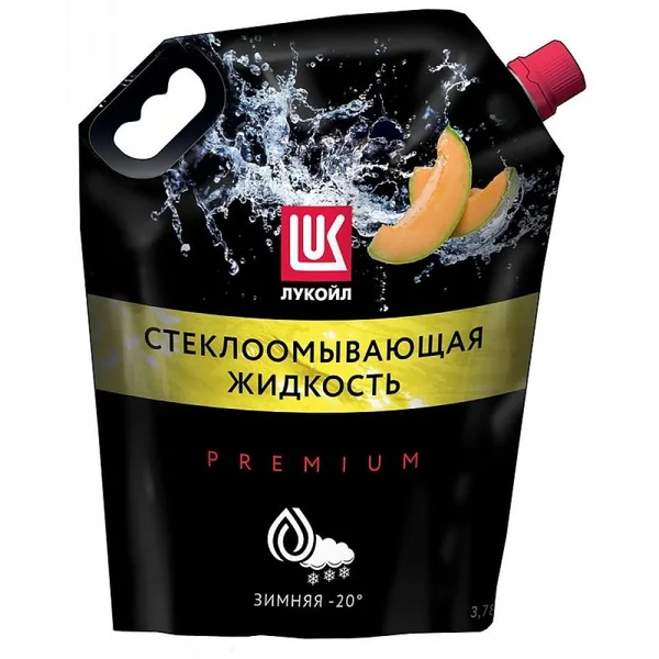 ЛУКОЙЛ СТЕКЛООМЫВАЮЩАЯ ЖИДКОСТЬ –20 °С BLACK EDITION, фасовка 3,78 л